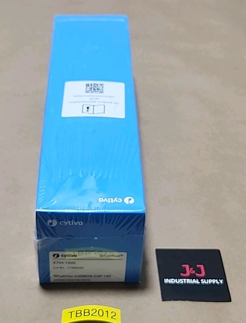 *NEW SEALED* Cytiva Whatman 6704-1500 Carbon-Cap 150 Filter ⅜-½» I/O + Warranty!