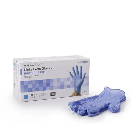 McKesson Confiderm XS Nitrile Exam Gloves Non Powdered-2000 Per Case NEW