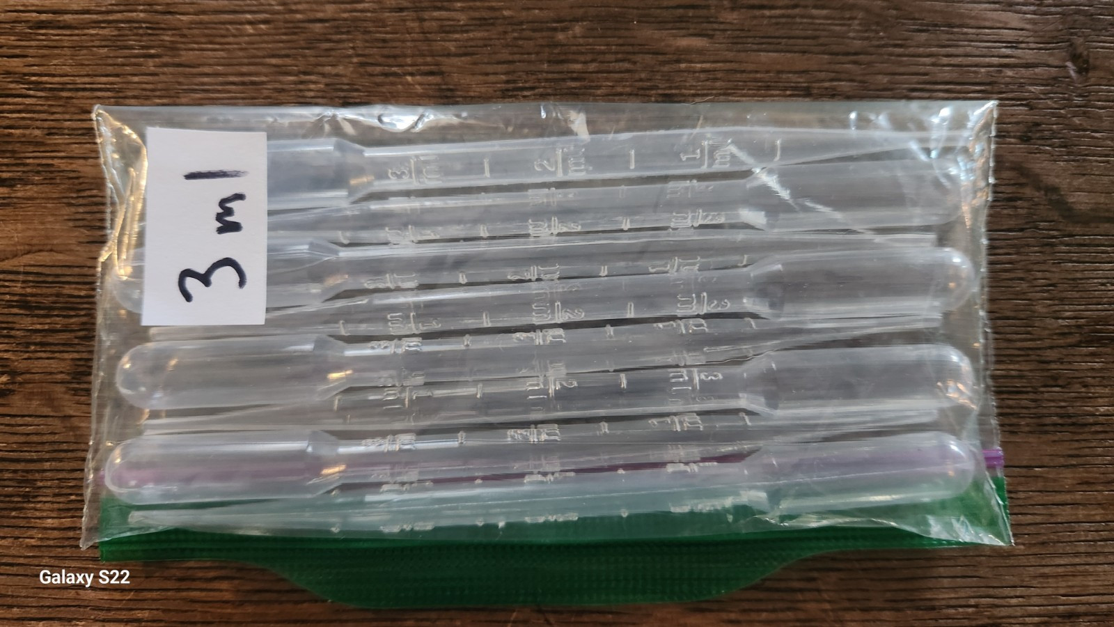 8 PCS 3ML Disposable Polyethylene Graduated Transfer Pipettes Dropper Set