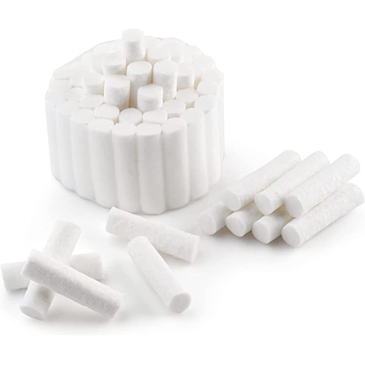 Richmond Dental 200404 Cotton Rolls Wrapped 1.5″X3/8″ Medium Non-Sterile 2000/Pk