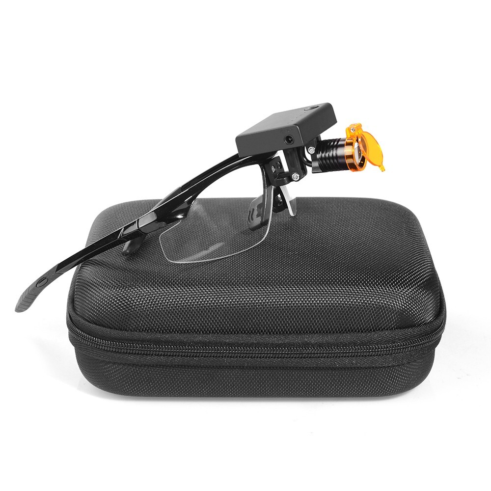 3W Wireless Dental LED Headlight with Optical Filter Dental Loupe Light US
