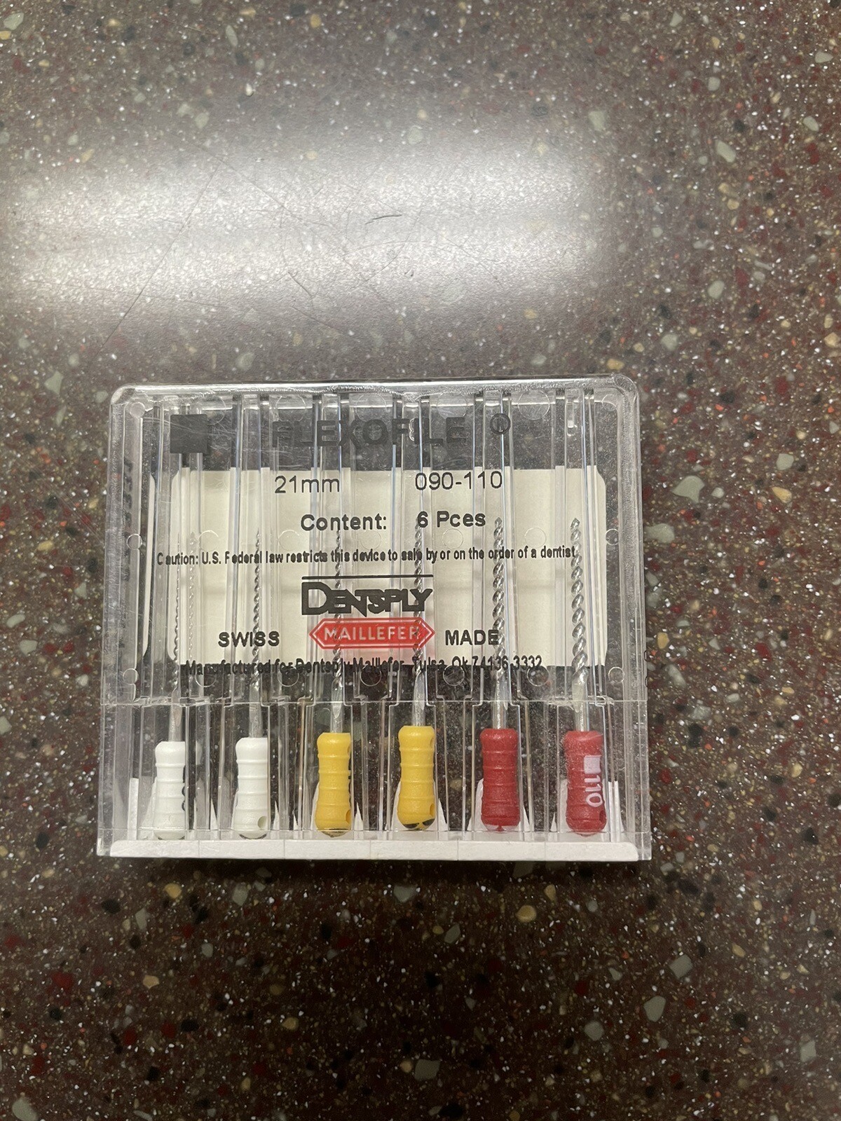 Dentsply Flexofile 21mm 090-110 6pcs
