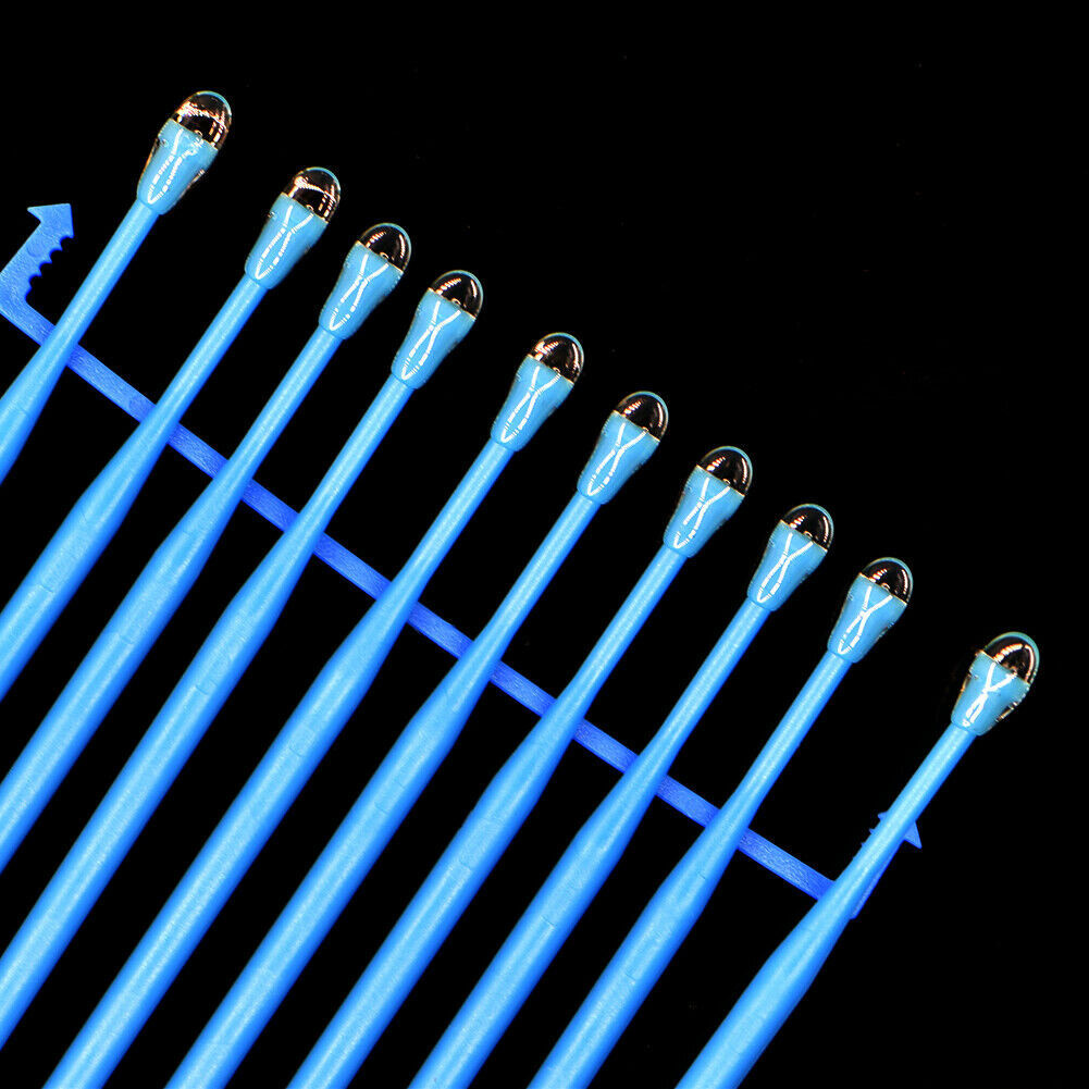 1 Kit 20 Pc Dental Veneers Teeth Stick Adhesive Rod For Inlay Crowns Refill Blue