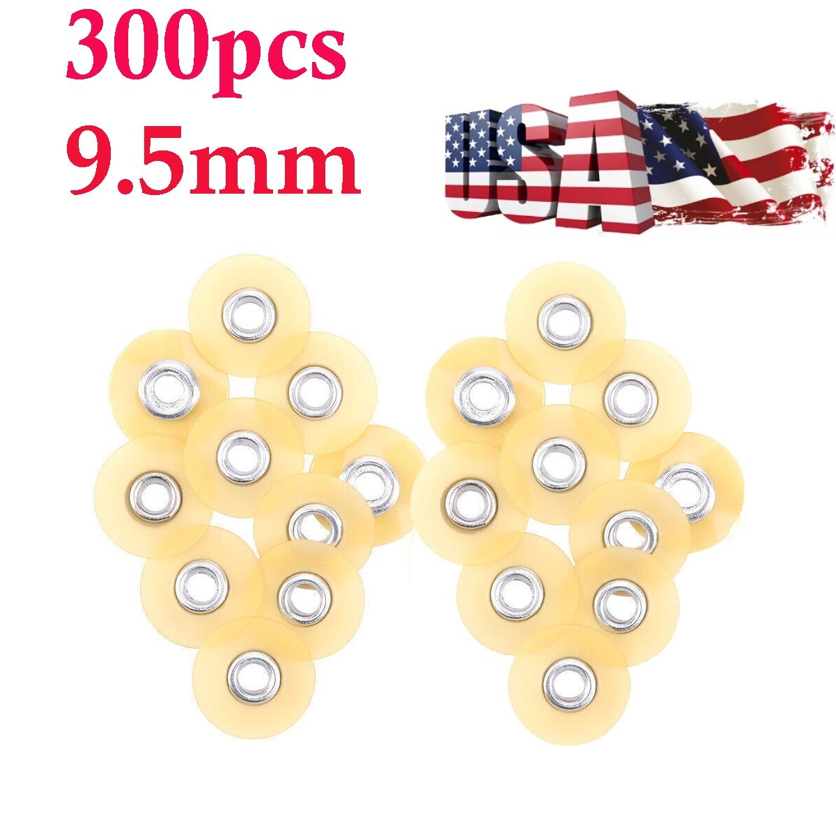 Dental Sof-Lex Extra Thin Discs Finishing Polishing Discs 9.5/12.7mm 300pcs