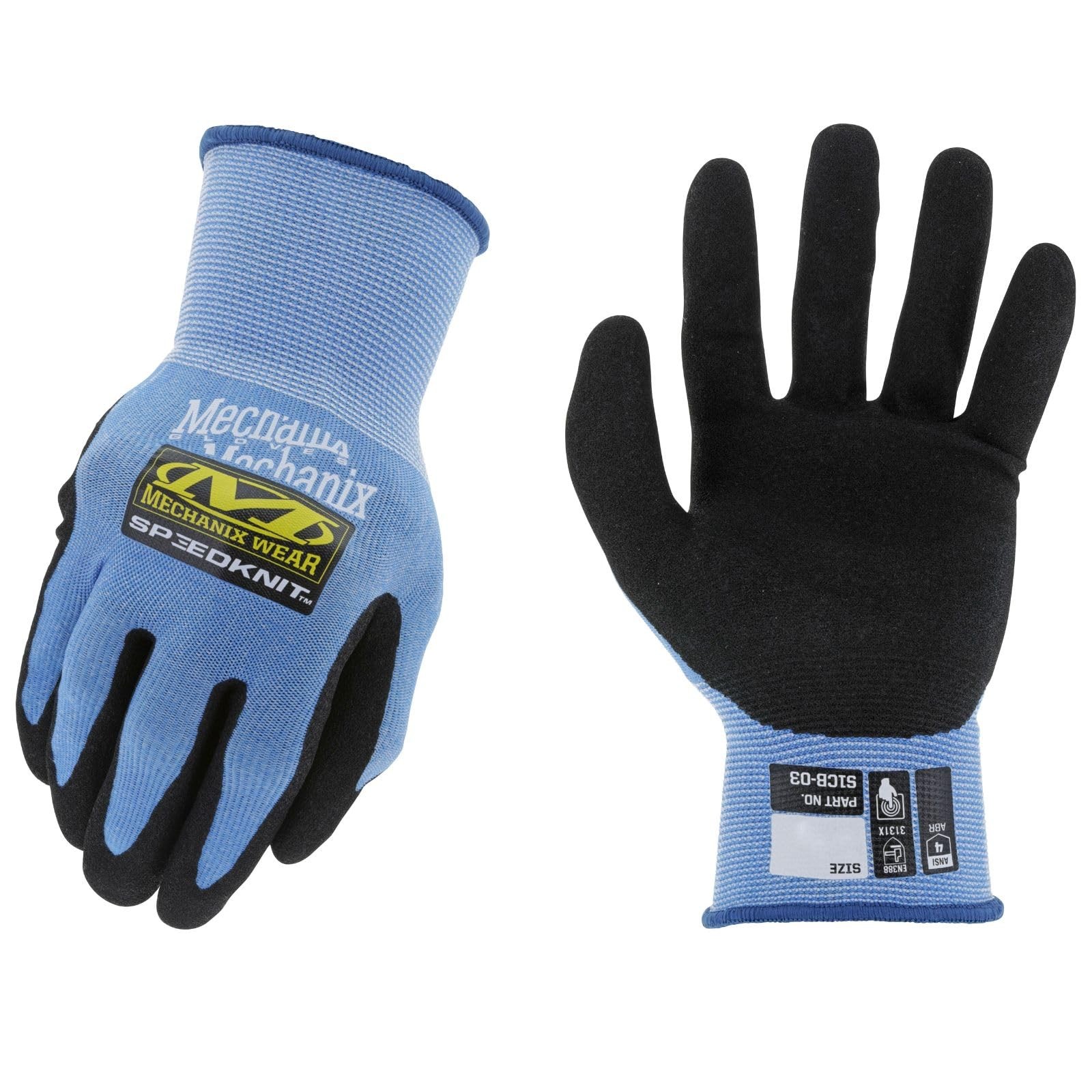 Mechanix Wear Speedknit Coolmax Coated-Knit Work Gloves – Strong Grip Cooling