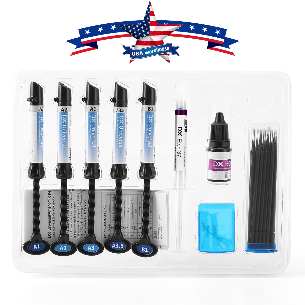 Dental Glass Ionomer Cement Luting Lining GIC/ Temporary Zinc Oxide Cement C&B