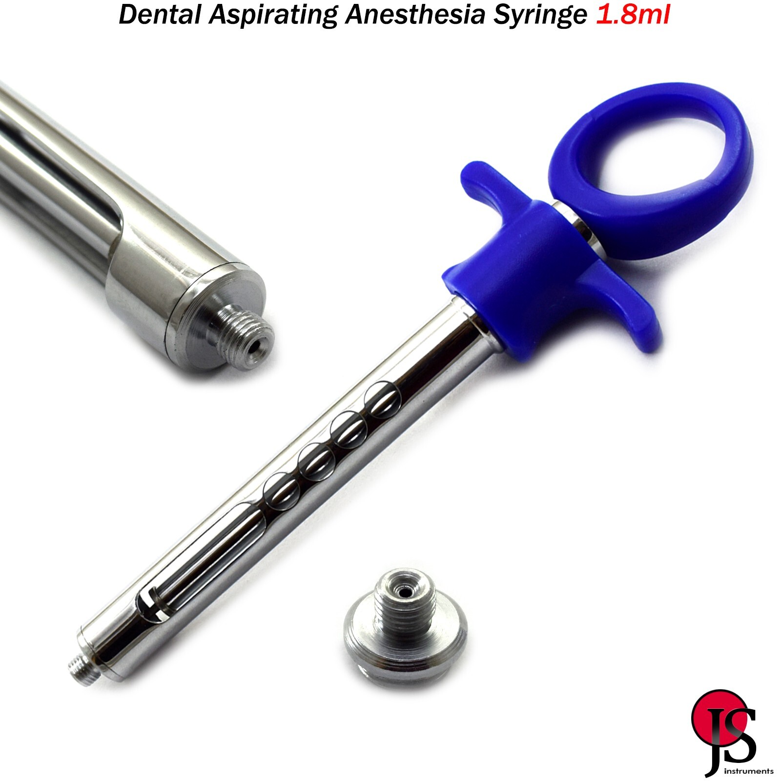 Dental Anesthetic Aspirating Syringe Anesthesia 1.8ml Dentist Instruments