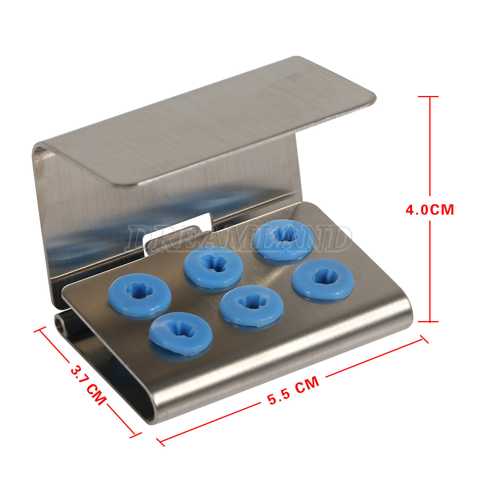 10Dental Ultrasonic perio Scaler Tip 6 holder box fit EMS Woodpeker DTE SATELEC