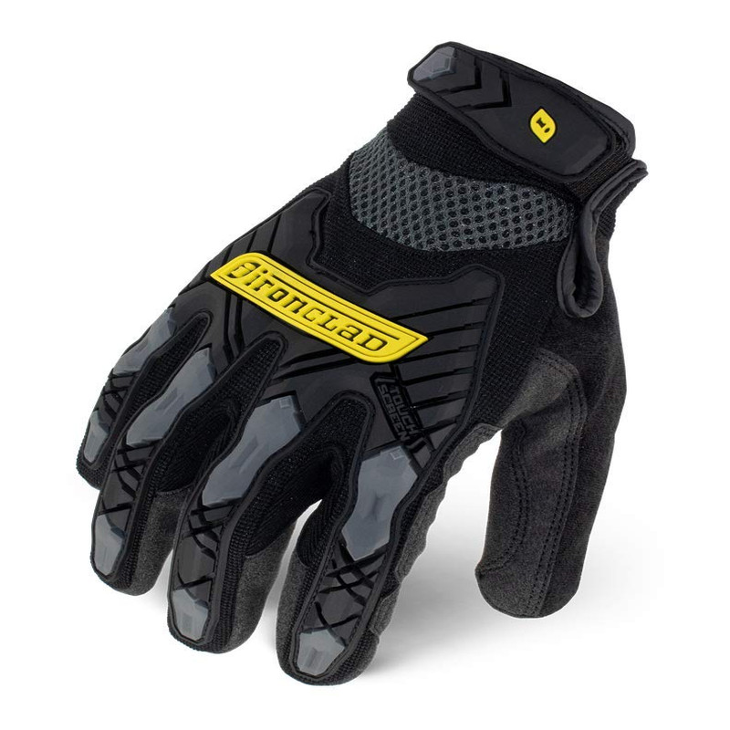 Ironclad Command Impact Work Gloves Touch Screen Gloves Conductive Palm And