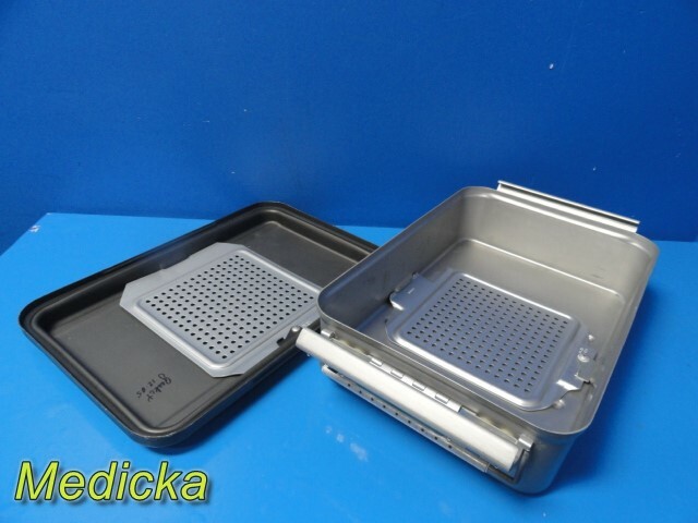 Genesis C.A.S.E Sterilization Container W/ Retention Plates 19″x12″x5″ ~ 23074