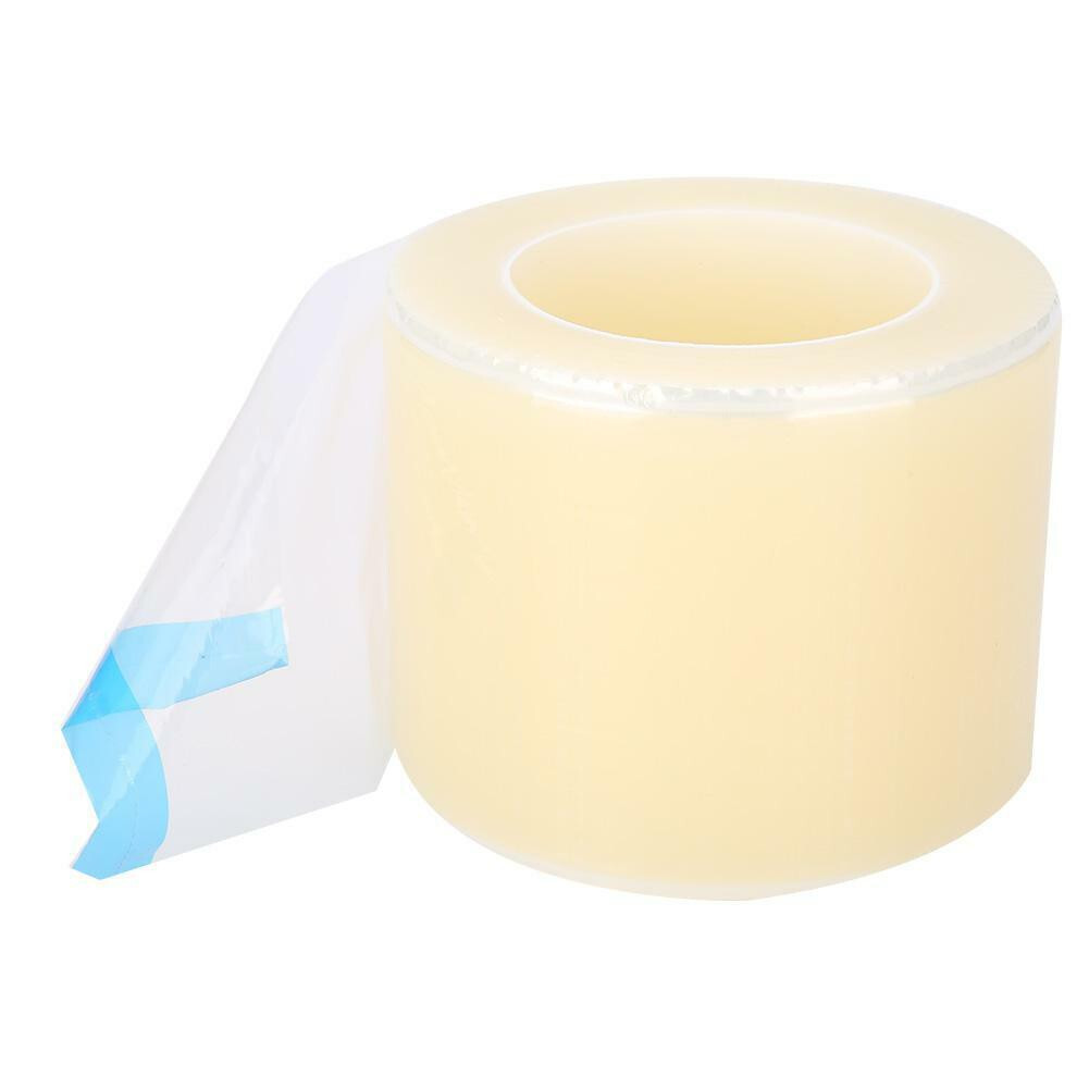 Dental Lab Barrier Plastic Sheets Blue/Clear/Pink Protecting Film Non-Stick Edge
