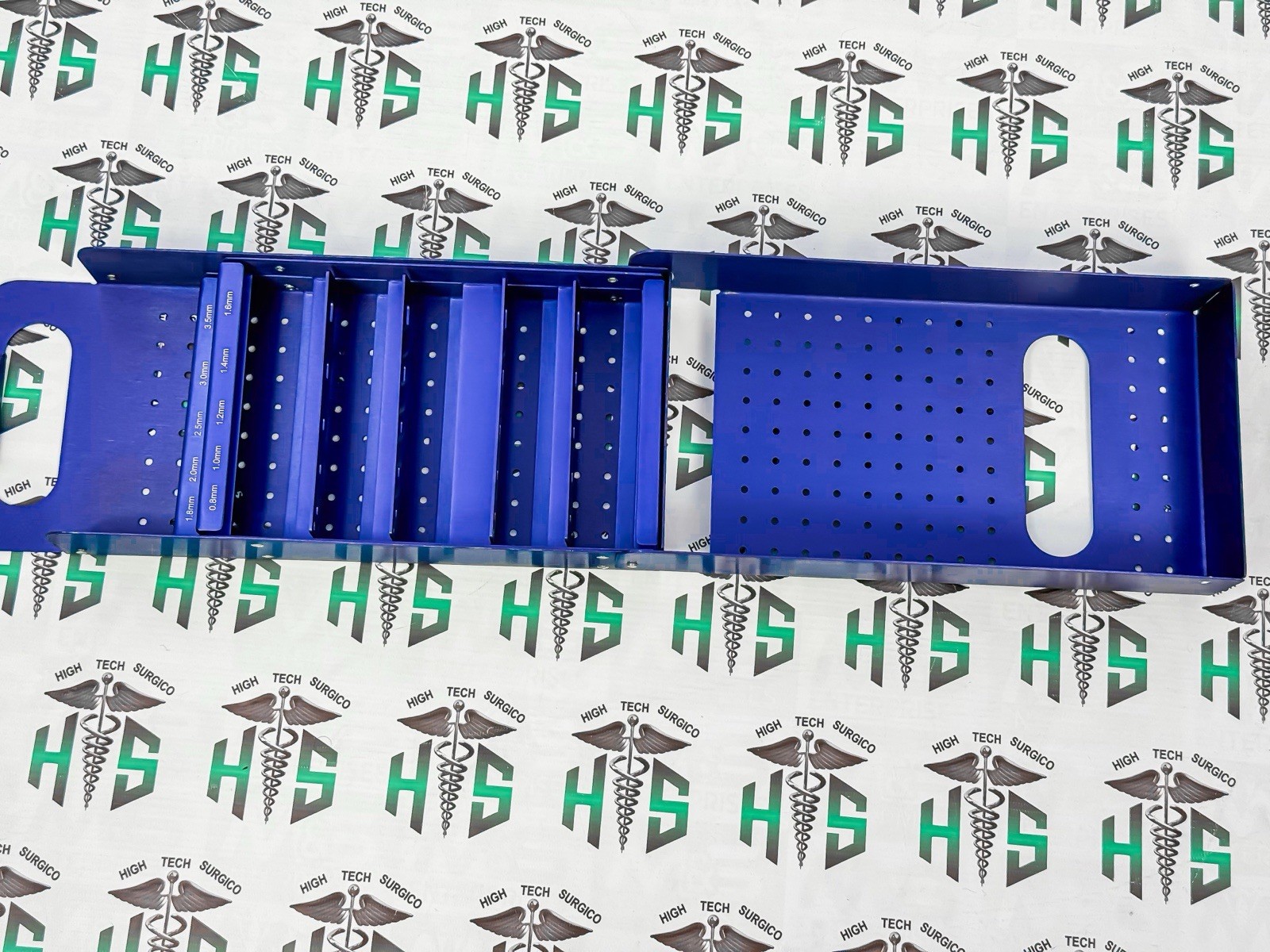 Empty Kirschner K-Wires Sterilization Box For 0.8mm To 4.0mm Wires High Quality