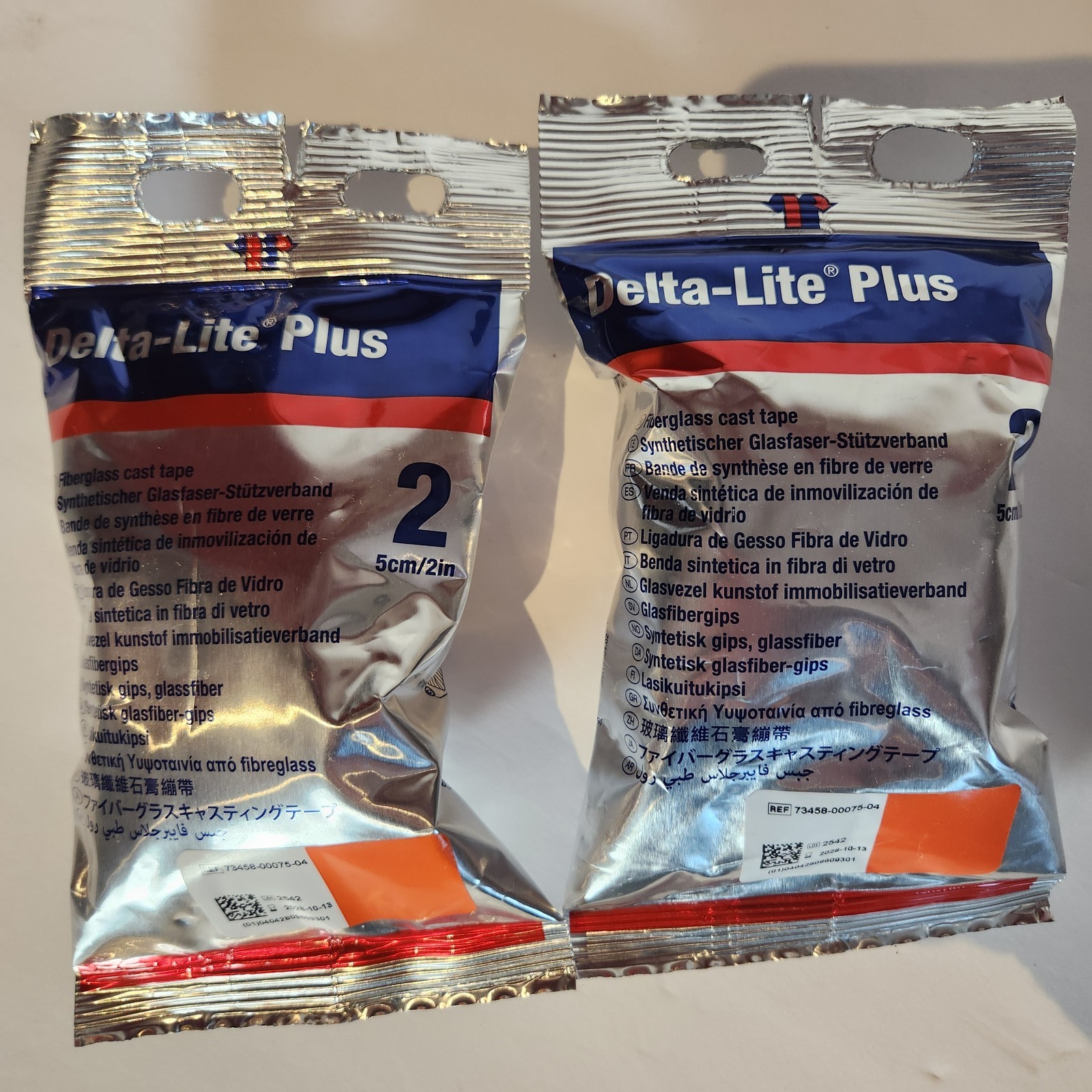 Delta-Lite Plus Fiberglass Casting Tape 2in x 4yds Medical Cast 2 Pack