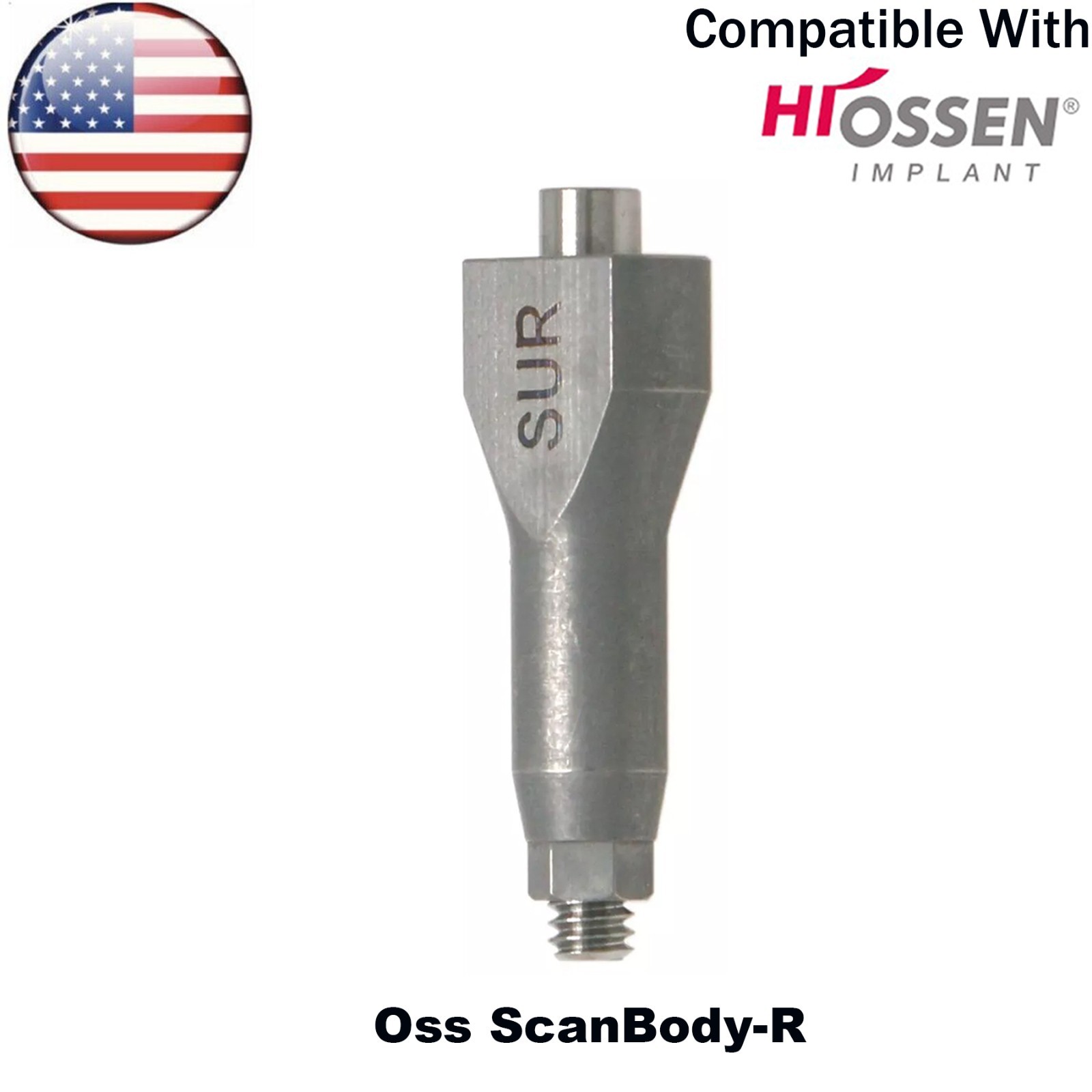 Dental CAD/CAM Implant Scan Body Analog Compatible With Hiossen Nobel Straumann