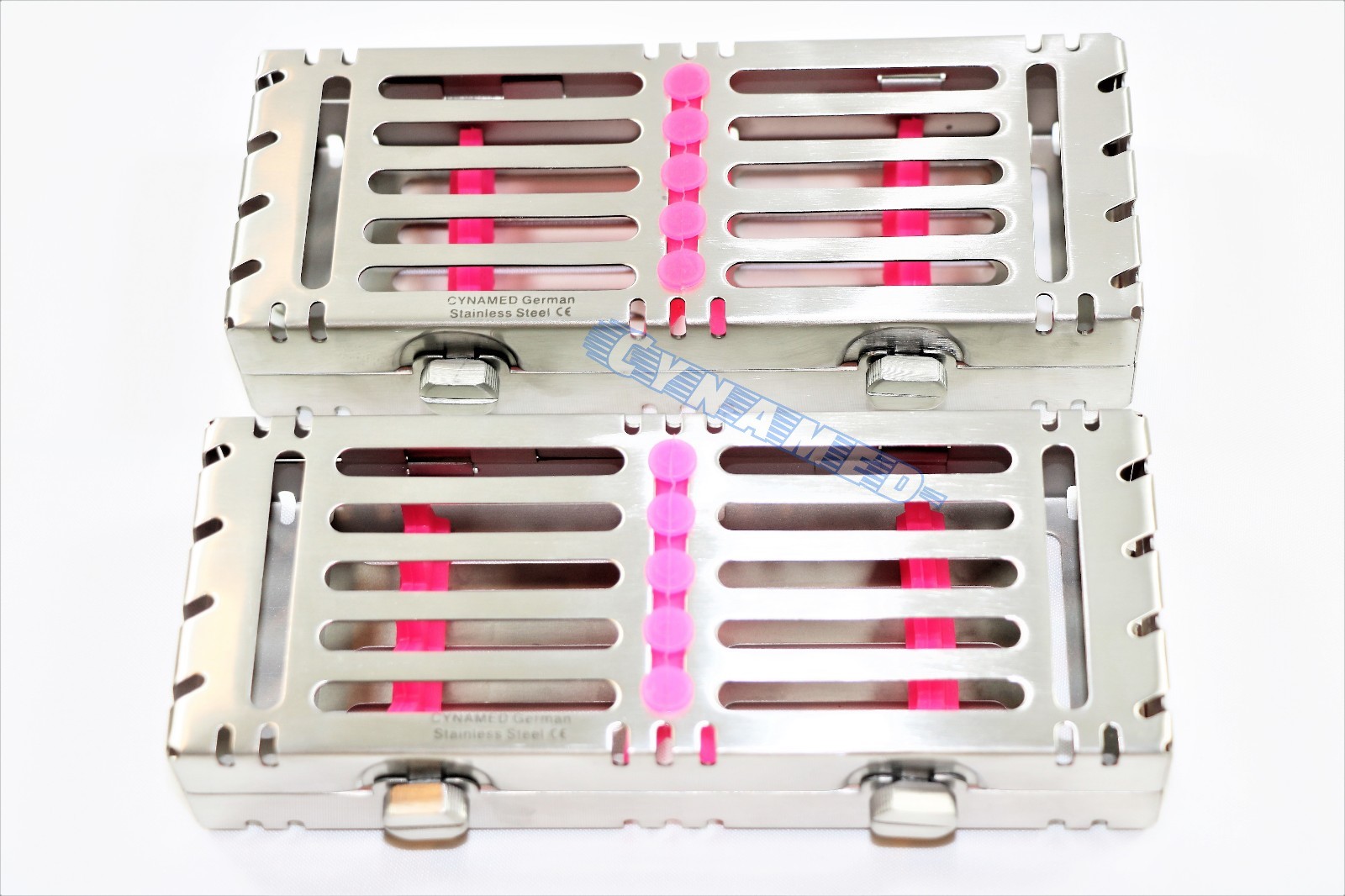 DETACHABLE STERILIZATION RACK DOUBLE BUTTON GERMAN GRADE FOR 5 INSTRUMENTS 2PCS