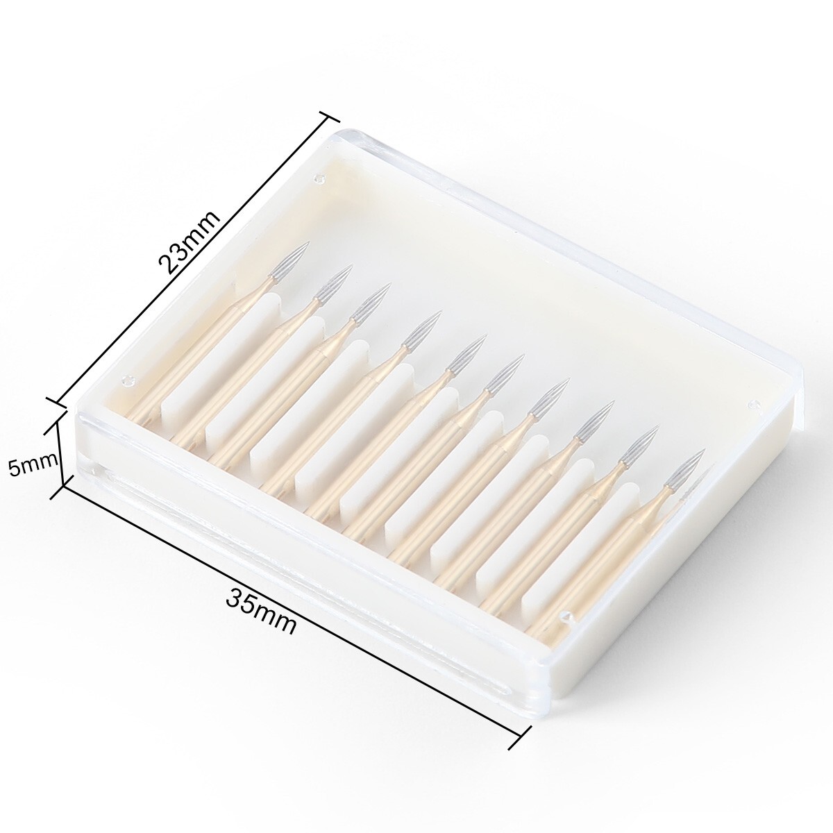 USA Dental Diamond Burs/Tungsten Carbide Burs Endo Burs for High Speed Handpiece