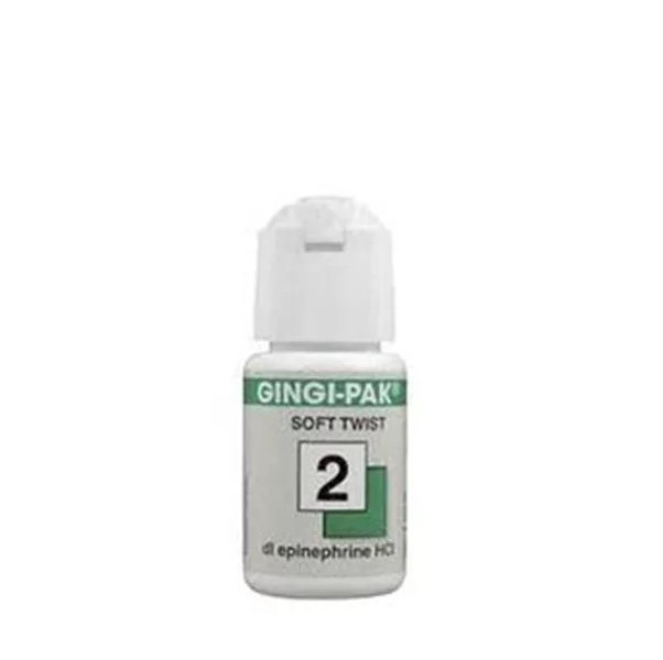 Gingi-Pak® Soft-Twist™ Medicated Retraction Cord–Epinephrine HCl, 108″ All Sizes