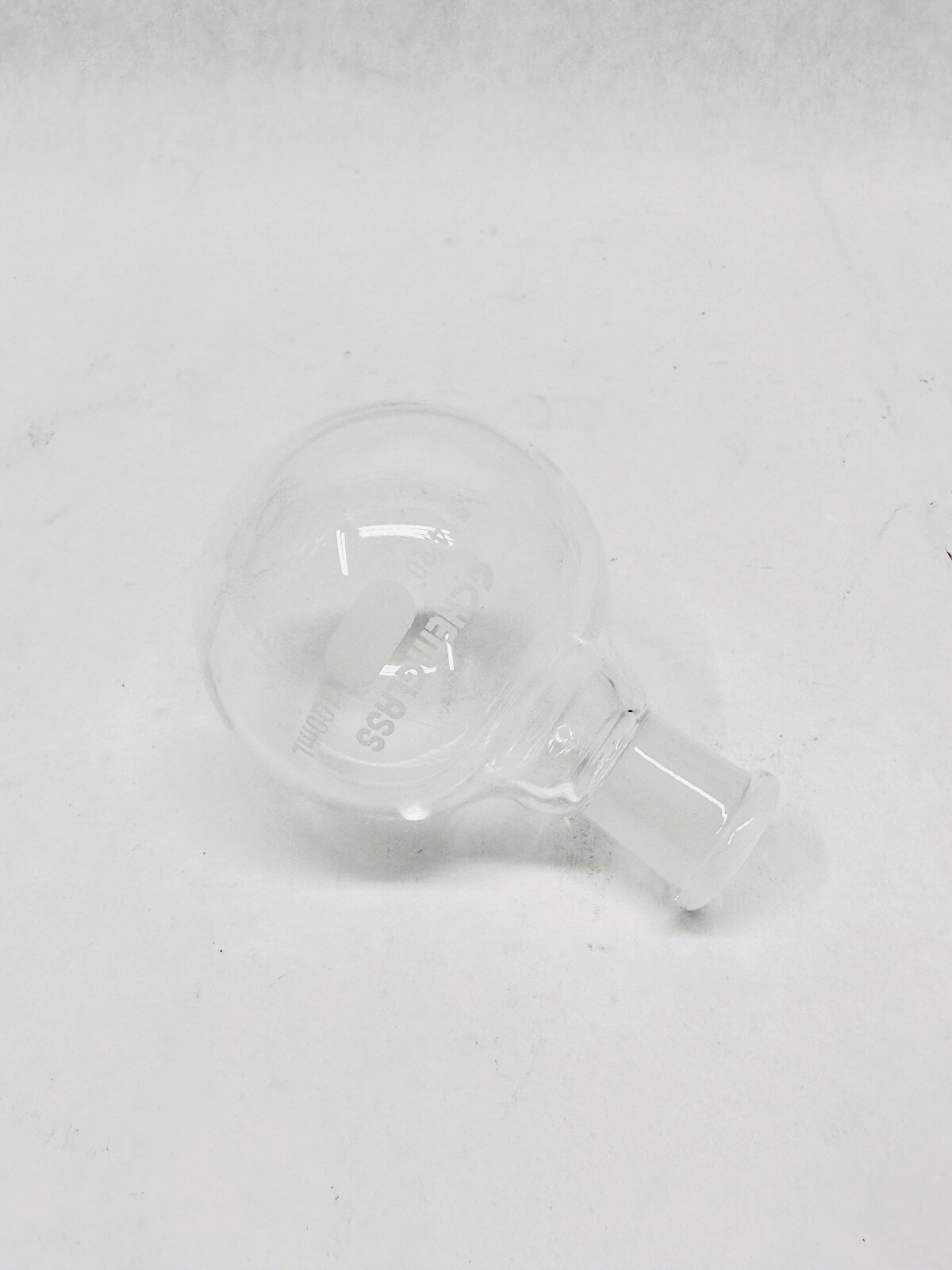 Chemglass CG-1506-90 Round Bottom Flask 100mL RBF Single Neck 14/20 Outer Joint