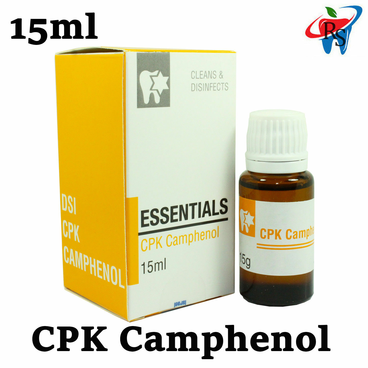 Dental Root Canal Treatment Endodontic Solution Camphenol CPK Disinfection 15ml