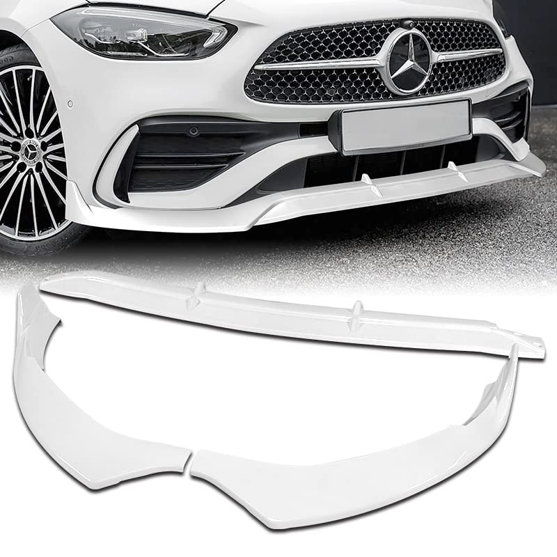 3PCS Front Bumper Lip Splitter For 2022-2025 C-Class W206