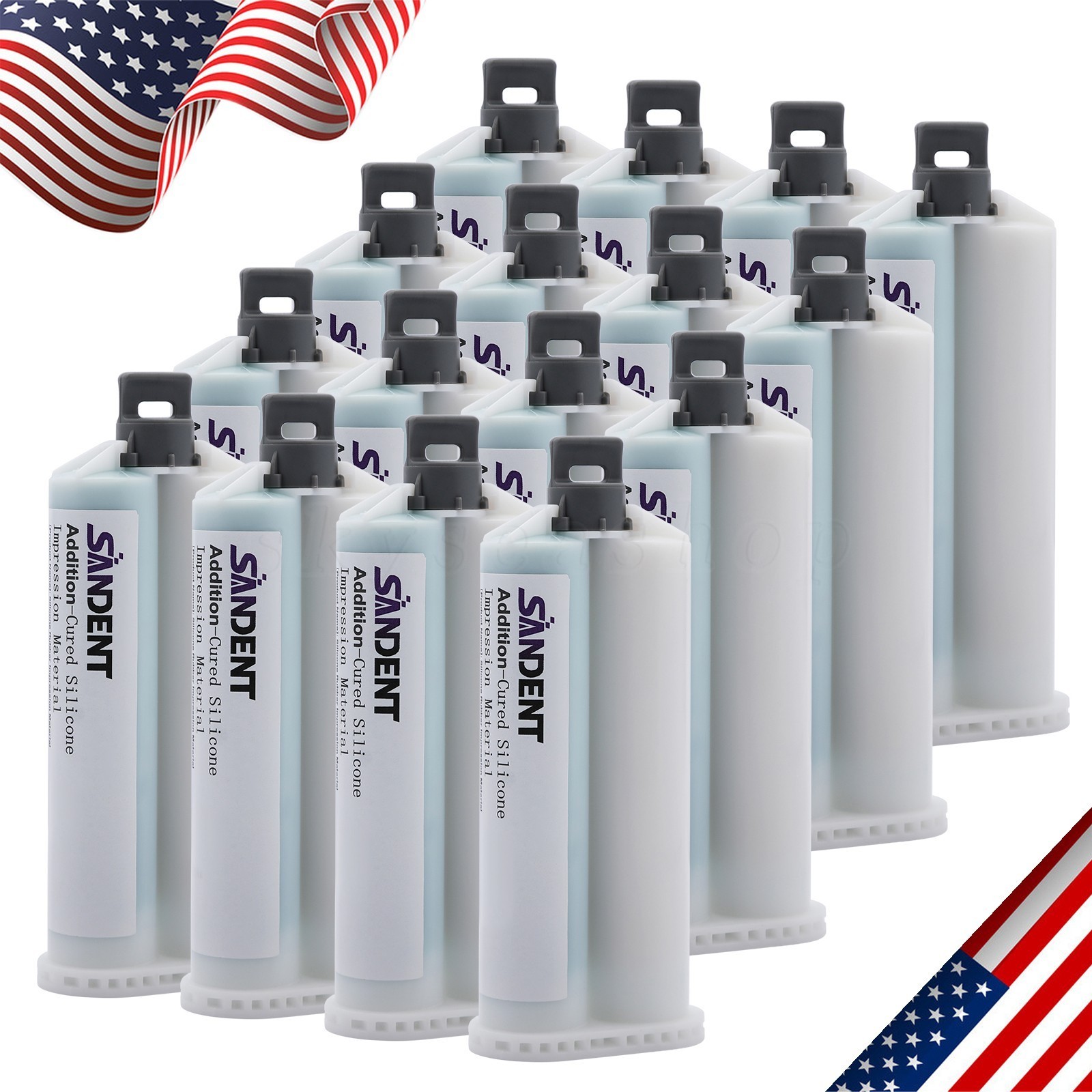 16x Heavy Body Fast Set Dental Vinyl Polysiloxane Impression Material VPS PVS