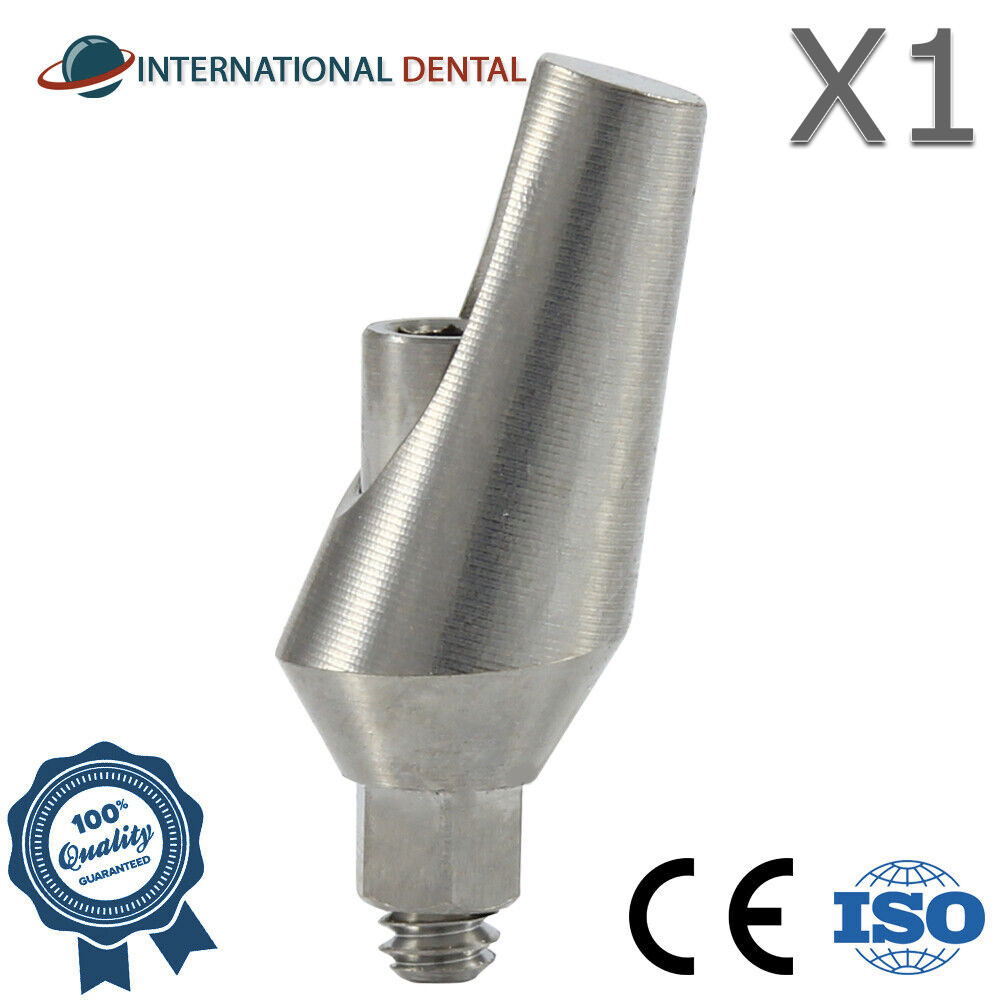 1 Angular 15° For Slim Platform 3.0mm Hex Adapter Head Dental Fixture