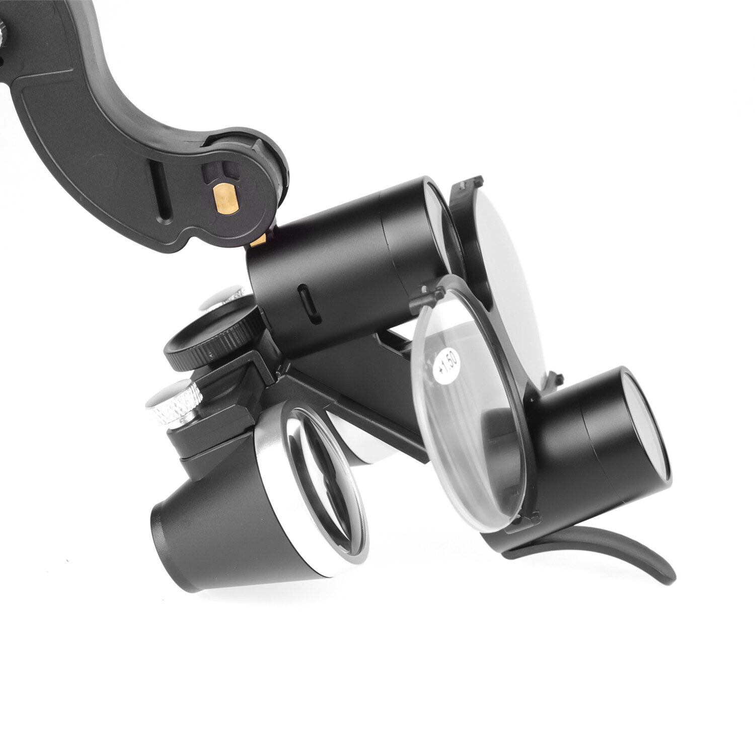 Dental Optical 5W Wireless LED Headlight Two LED Lights+3.5X-420 Loupes+AL-BOX