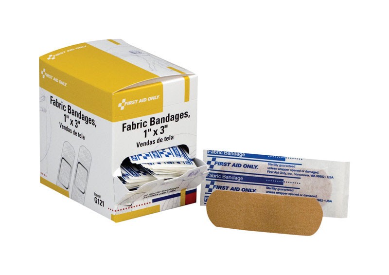 First Aid Only G-121 Fabric Bandages (Pack of 9)