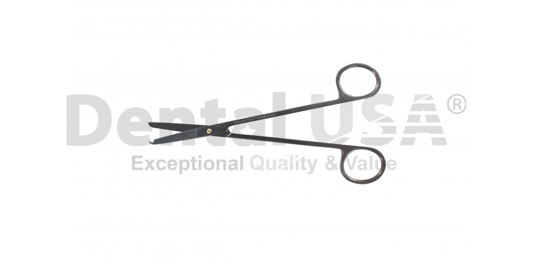 Dental USA SUTURE SCISSORS SUPER CUT SLIM 15cm PREMIUM SUTURE BLACK EDITION
