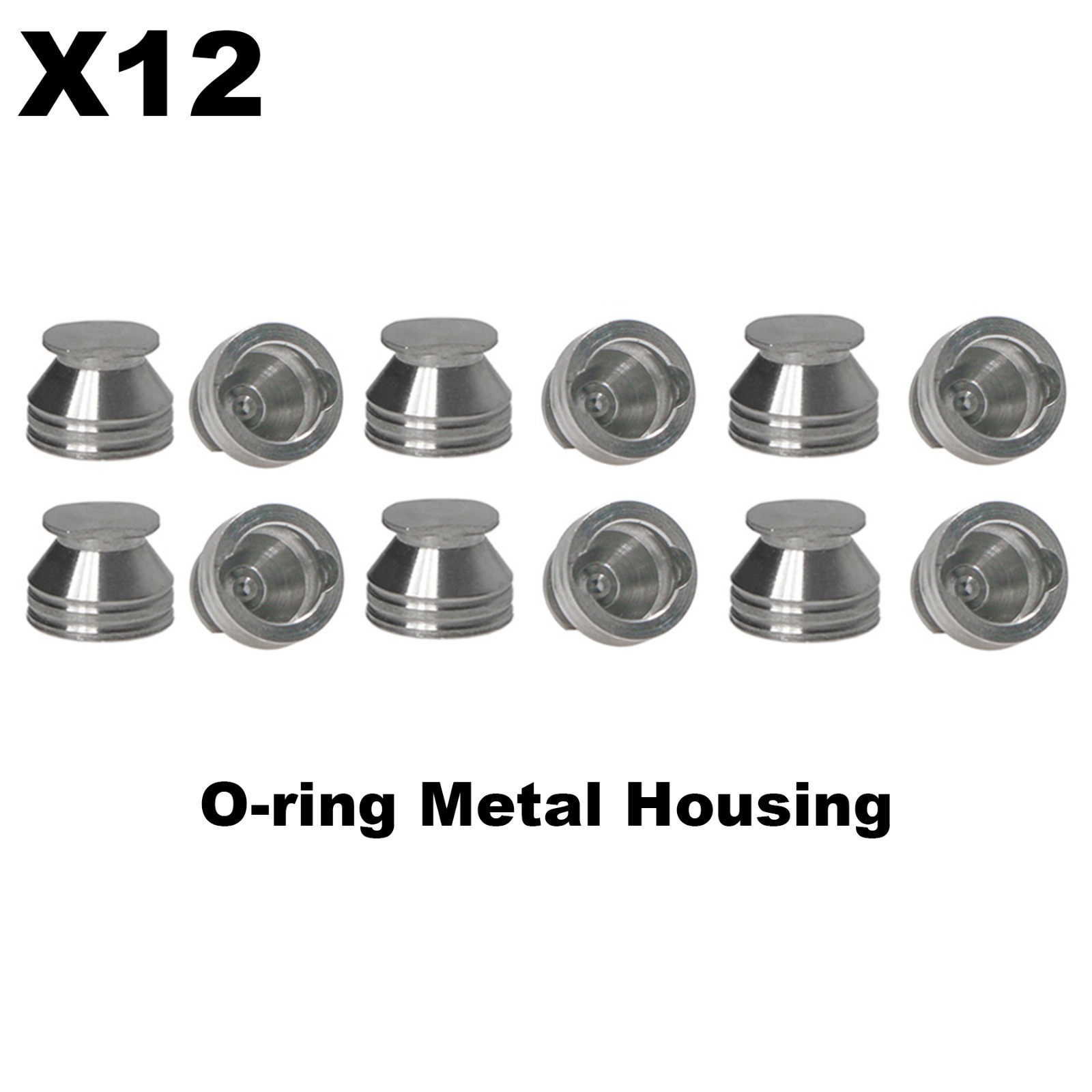 Implant O-Ring Retention Kit Dental Ball Abutment Compatible with Hiossen Osstem