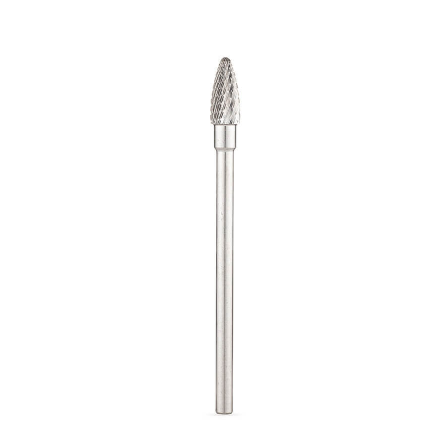Brasseler Laboratory H251E E-Cutter Round-End Taper Carbide Burs (1/pk)