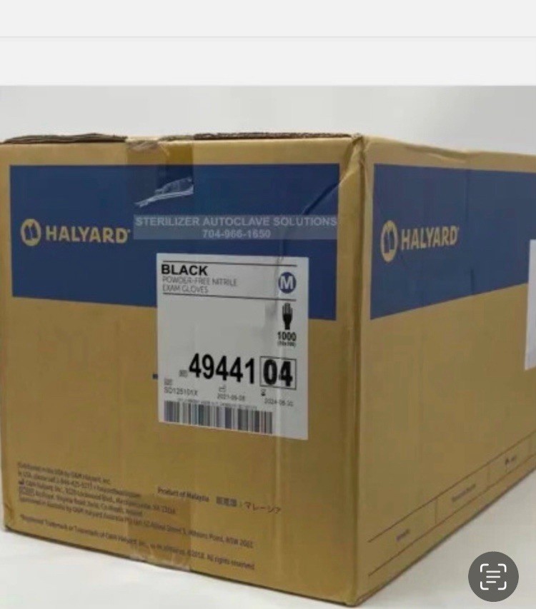 10 Boxes Medium Nitrile Disposable Gloves Latex Free 200 Each Box -total 2000 👍