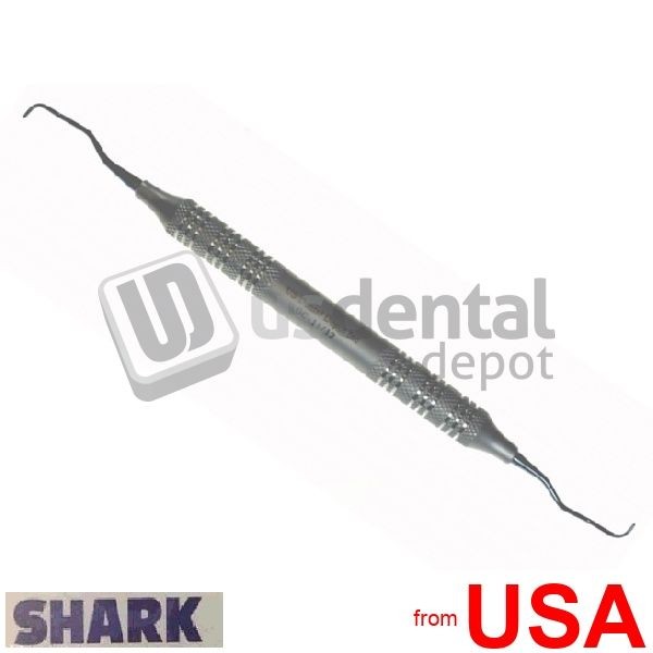 SHARK -Gracey Curette #11/12 – Hallow Titanium Coated 9.5mm handle – Tita 115357