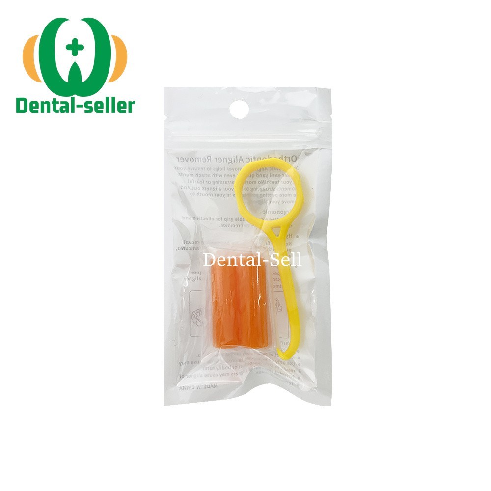 Dental Aligner Retainer Take Off Invisible Braces Remover Hook with Chewies Kit