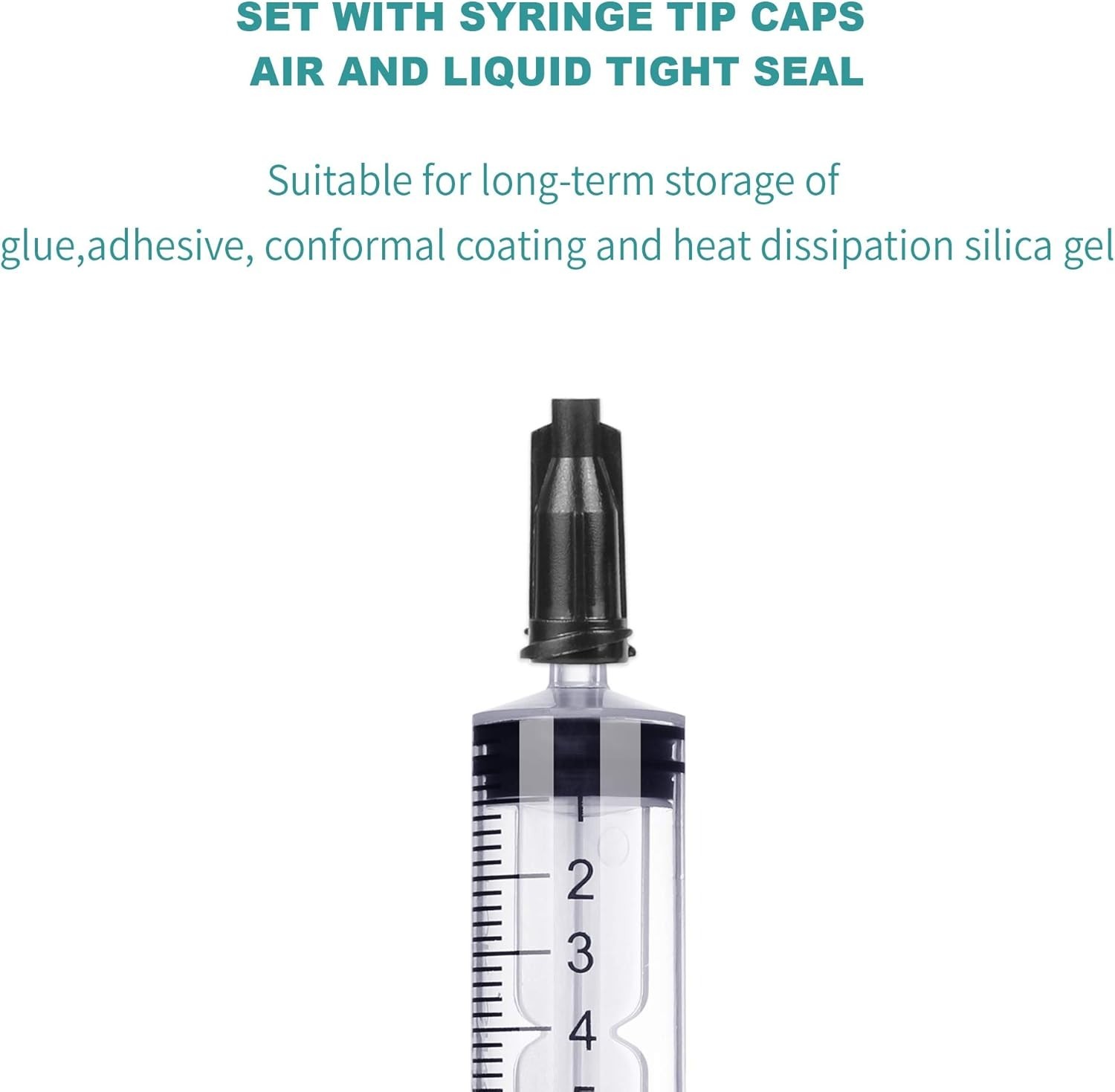 10ml Plastic Syringe Without Needle for Liquid – Measuring 10ml, transparent
