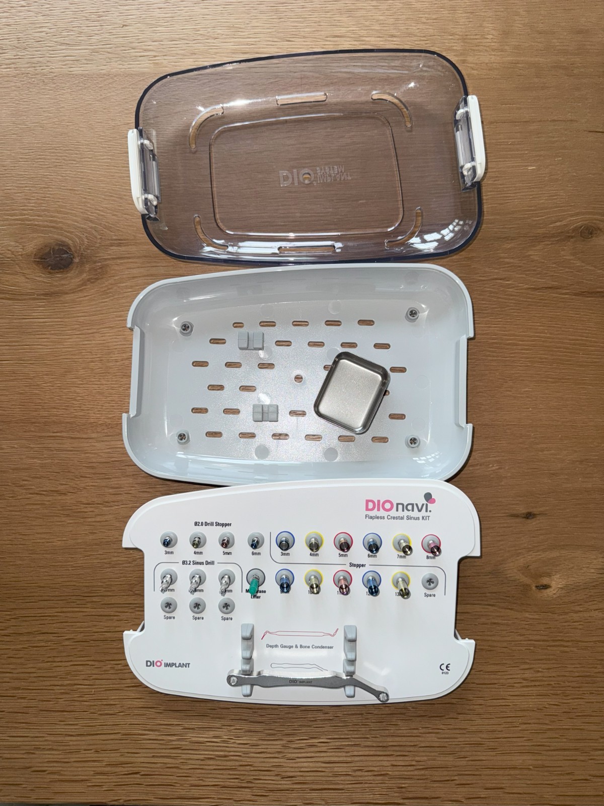 SIX DIO NAVI Implant System Surgical Kit, UV ACTIVATOR and MORE