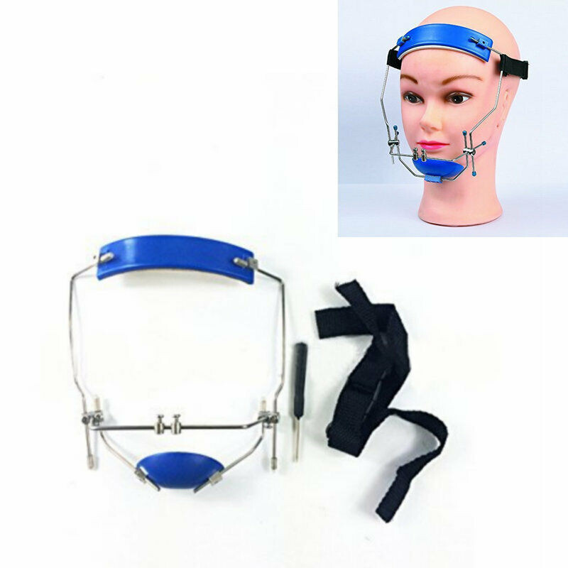 Dental Orthodontic Forward Reverse-Pull Stainless Steel With Plastic Blue+Red