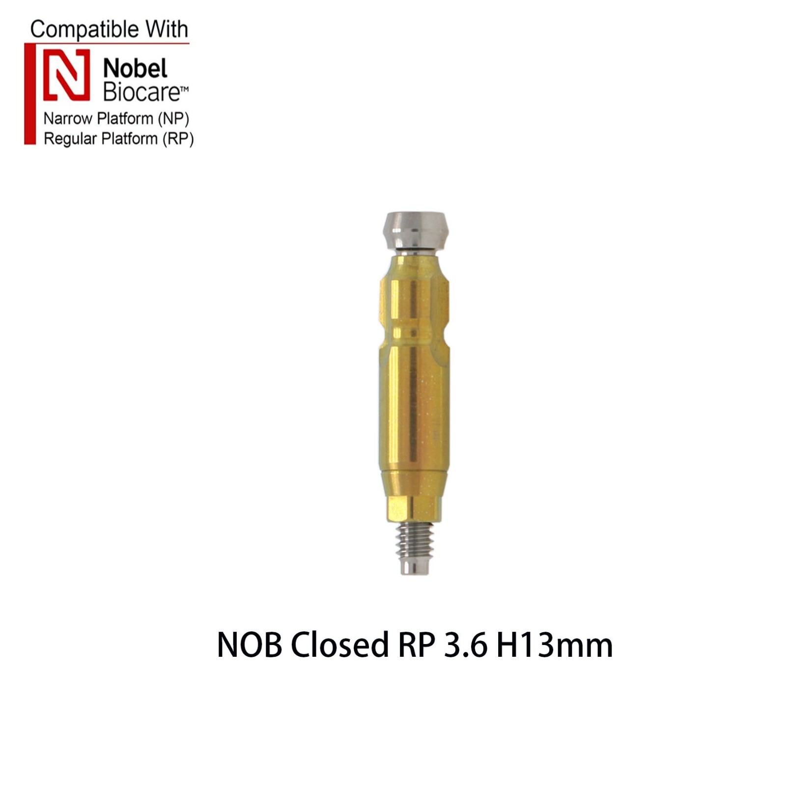 Dental Impression Coping Transfer Closed Tray For Nobel Biocare Implant Tool