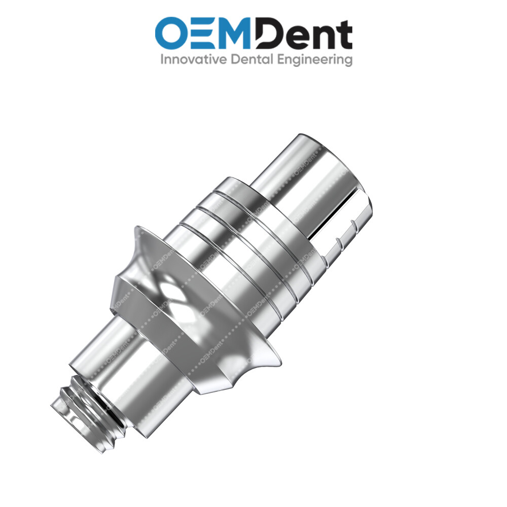 Angulated Rotational Titanium Base – GDT® Hexagon 2.42mm Compatible