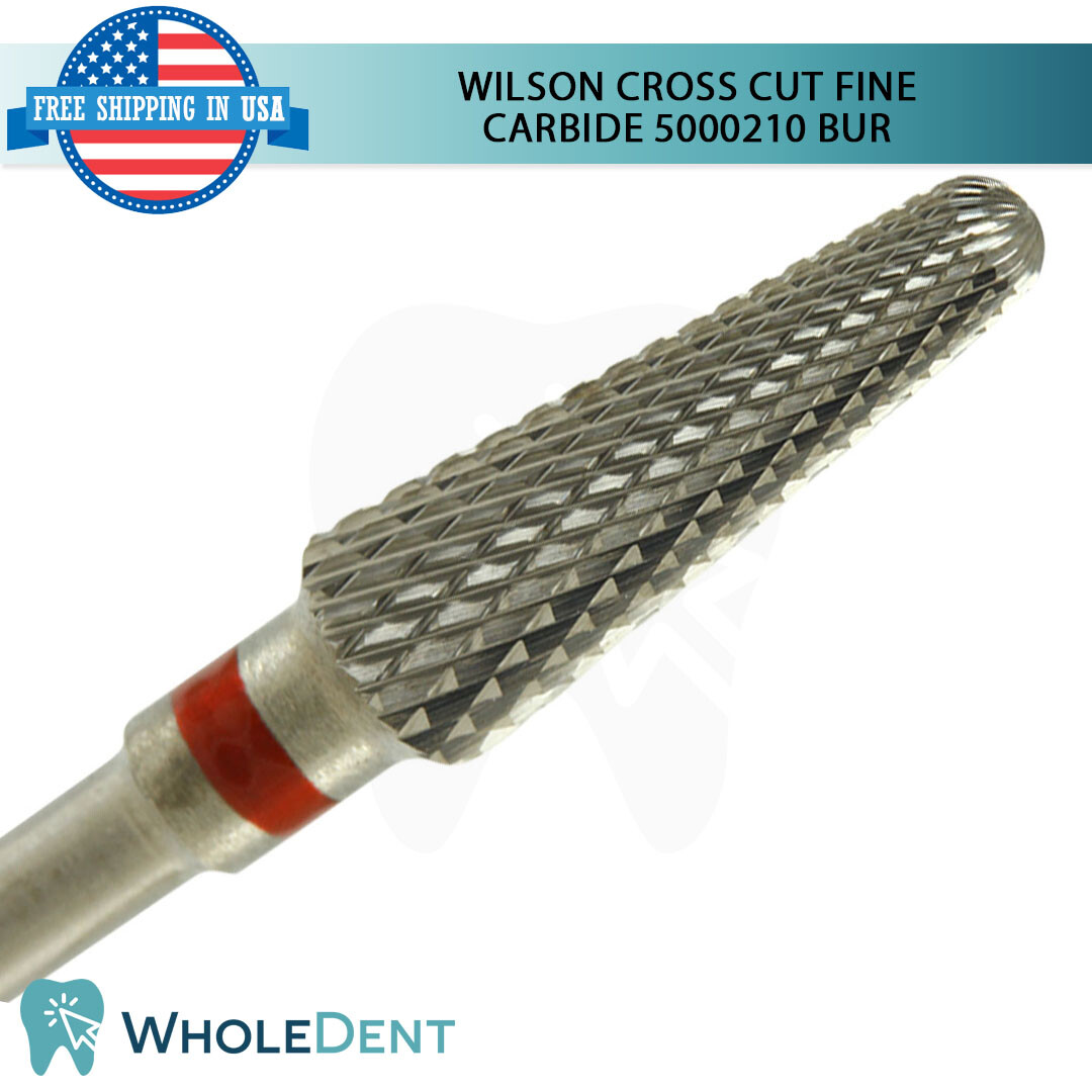 Cross Cut Fine Carbide Bur Ø4.5mm 5000210 Dental Lab Laboratory Fresas Low Speed