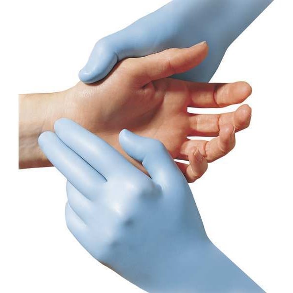 Showa 8005Pfxl 8005Pf, Disposable Gloves, 8 Mil Palm, Nitrile, Powder-Free, Xl,
