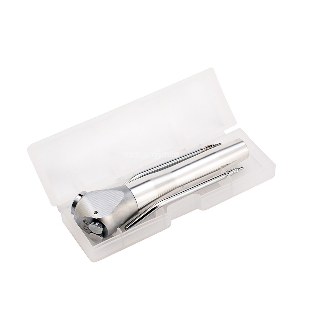 Easyinsmile Dental 3 Way Air Water Syringe Triple Spray Handpiece 2 Nozzles Tips