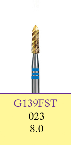 Dental Lab Carbide Cutters-HP (44.5 mm)-8331-Cross Cut(1pk) $5 Combine Shipping