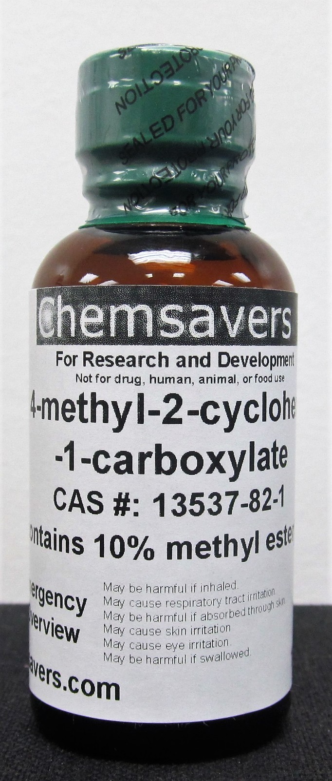 Ethyl 4-methyl-2-cyclohexanone-1-carboxylate (contains 10% methyl ester), 25g