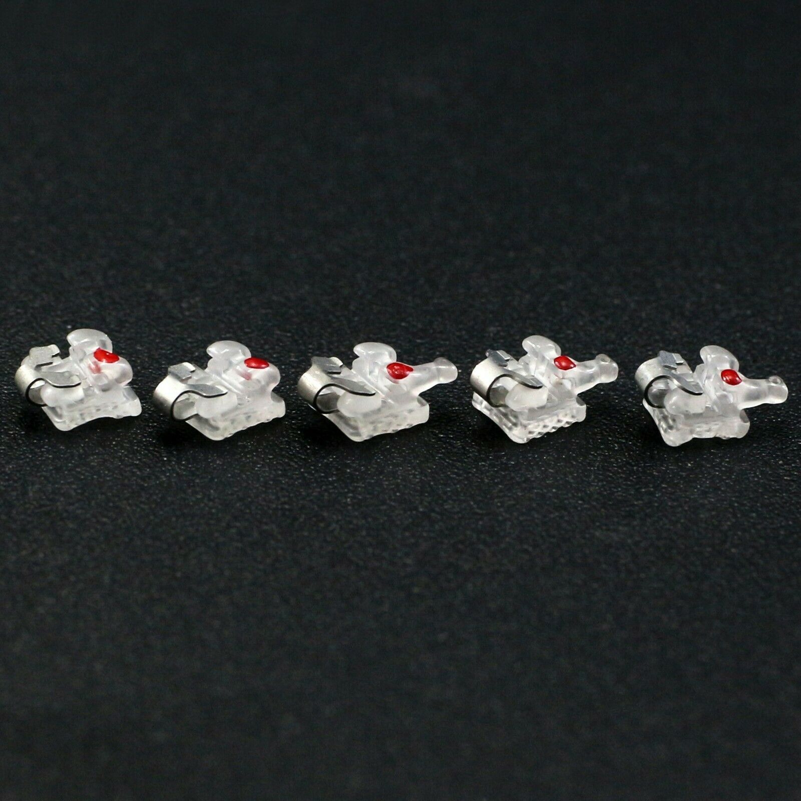 US Orthodontic Self Ligating Ceramic Bracket Aesthetic AO Empower Clear Roth 022