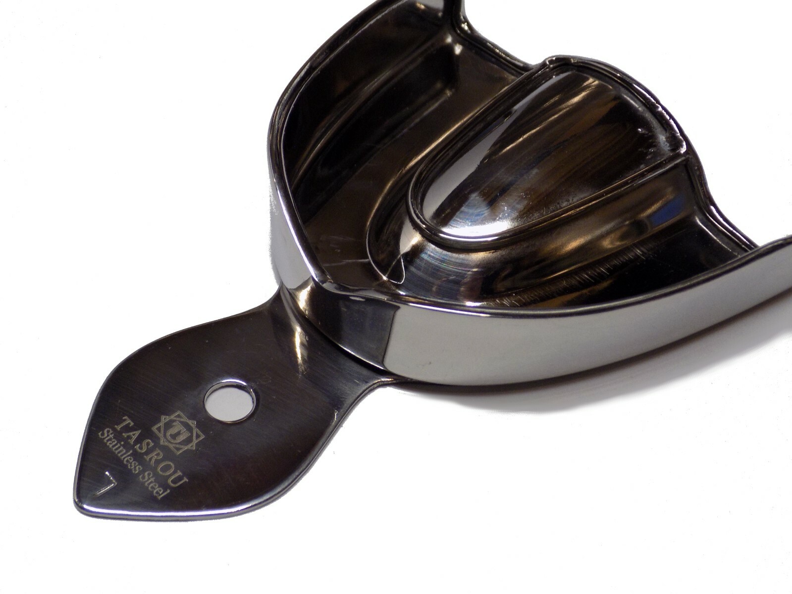 Non Perforated Upper Denture Impression Metallic Tray L,M,S Tasrou Dental