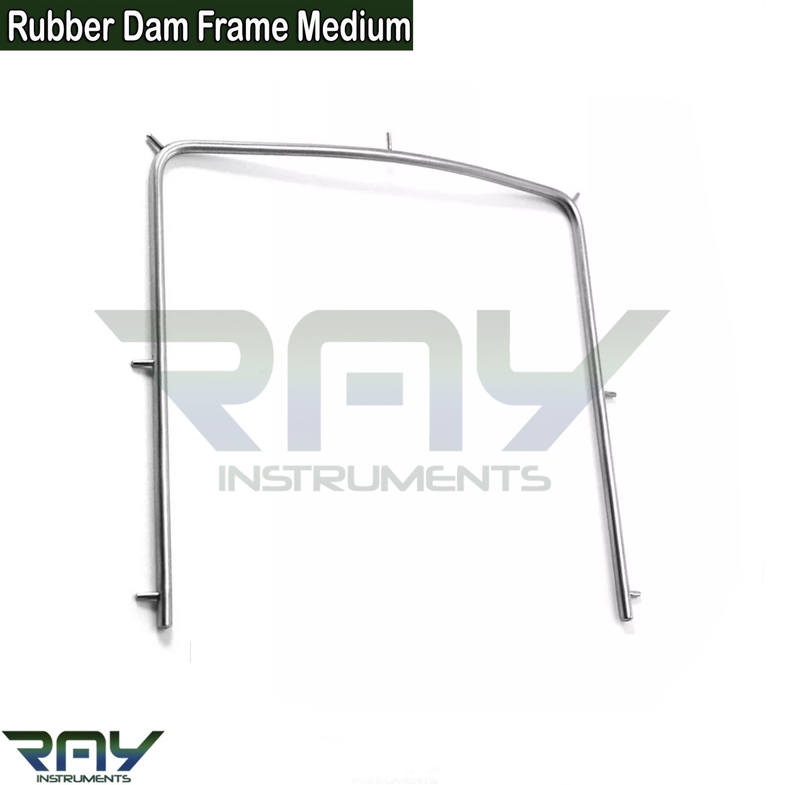 Rubber Dam Starter Kit Light Ivory Forceps Punch Plier Frame Dental Instruments