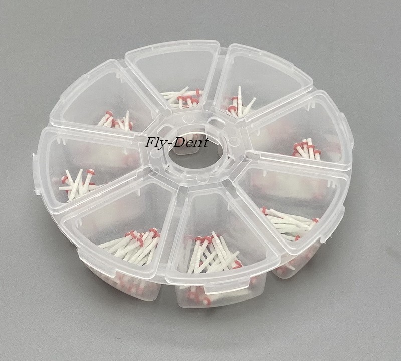 200pcs/box Dental Fiber Post Glass Straight Teeth Restorative 1.2/1.4/1.6/1.8mm
