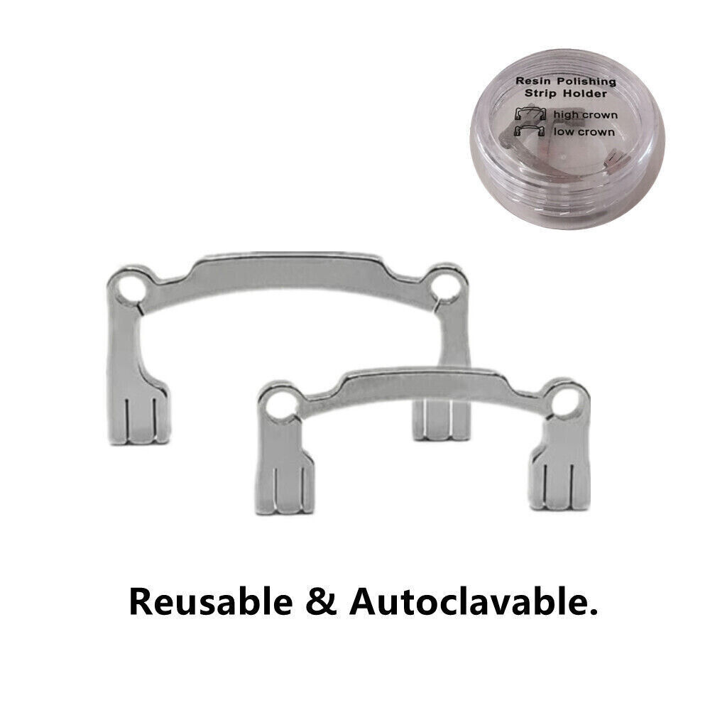 Dental Resin Sanding Finishing Polishing Strips Resin Polishing Strip Holder