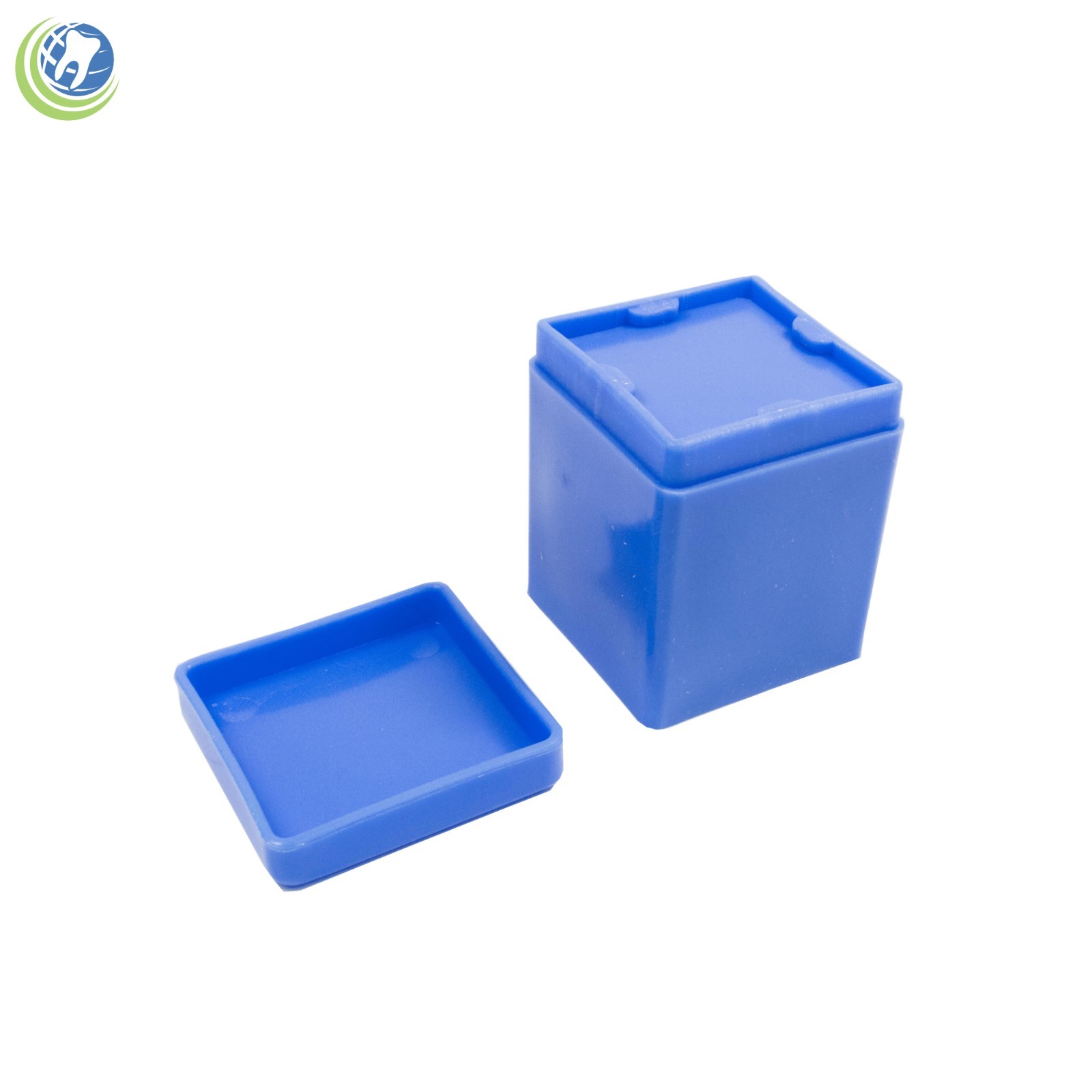 Dental Spring Gauze Sponge Dispenser Holder 2 x 2 Blue Medical Spa Tattoo